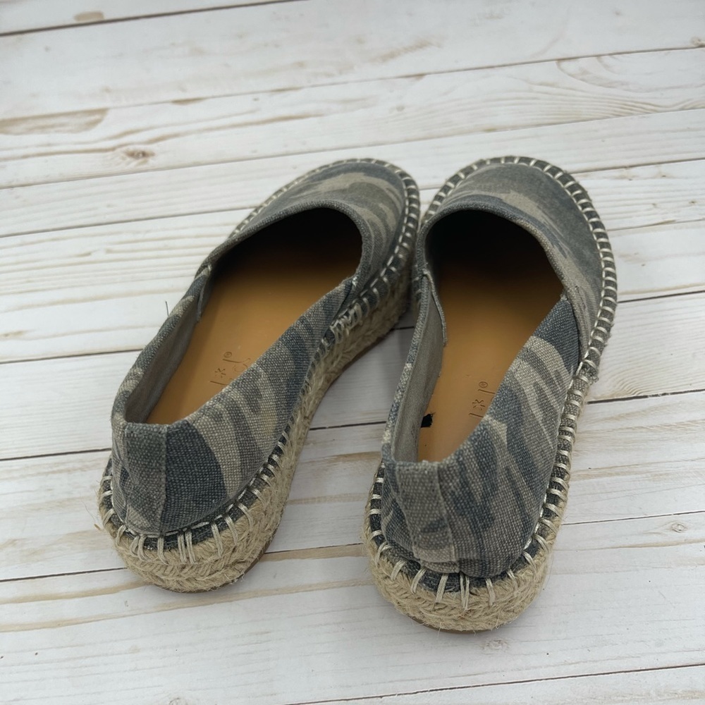 Splendid Laney Womens 6.5 Camo Platform Espadrille - Picture 4 of 8